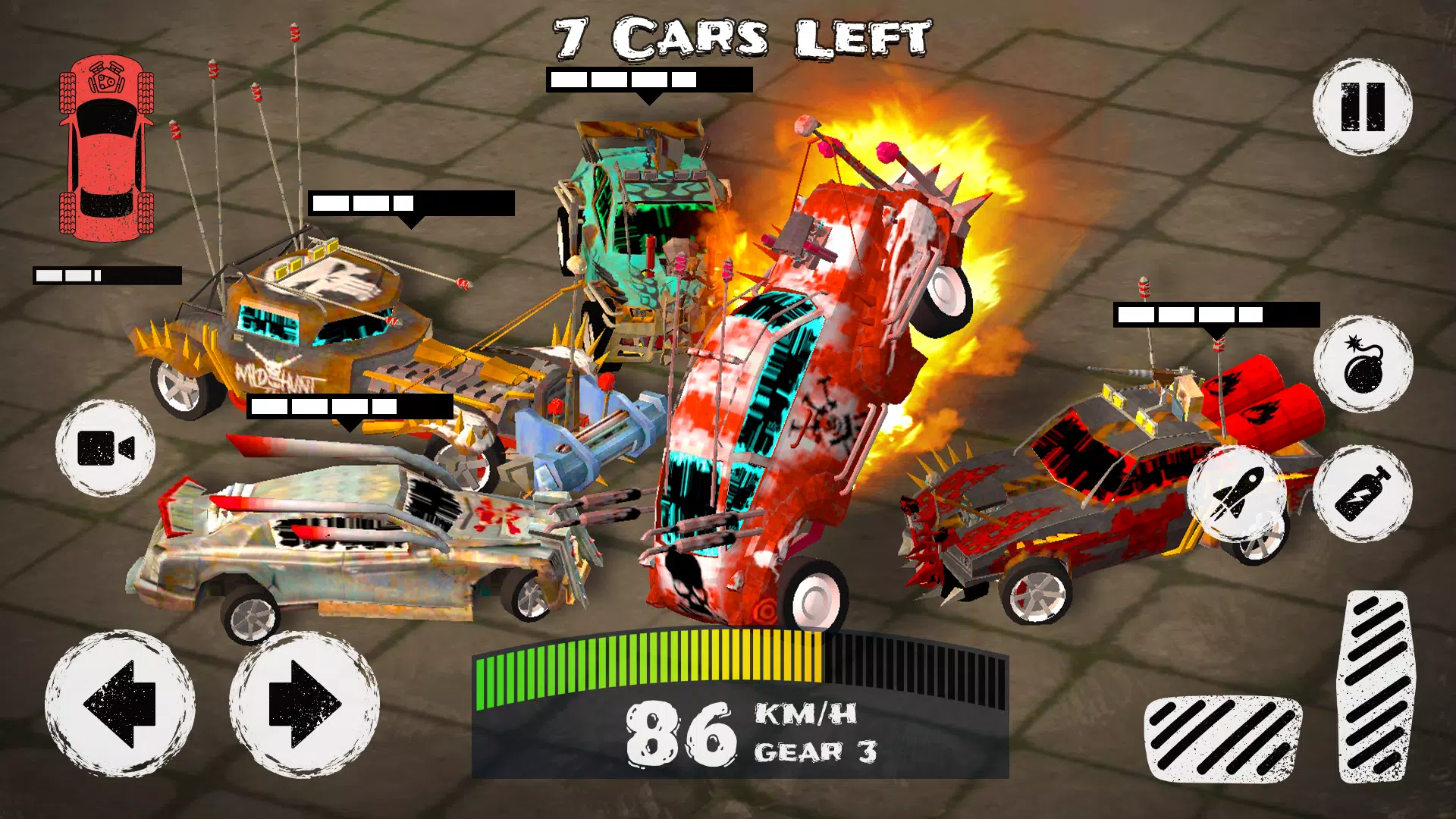 Car Demolition Game ဖန်သားပြင်ဓာတ်ပုံ 0