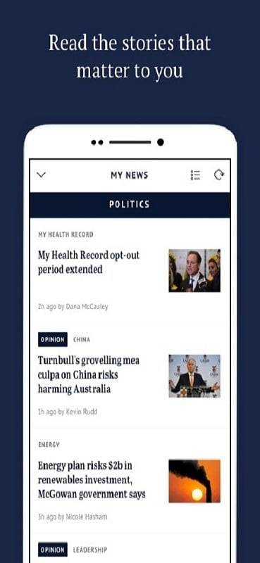 The Sydney Morning Herald Zrzut ekranu 1