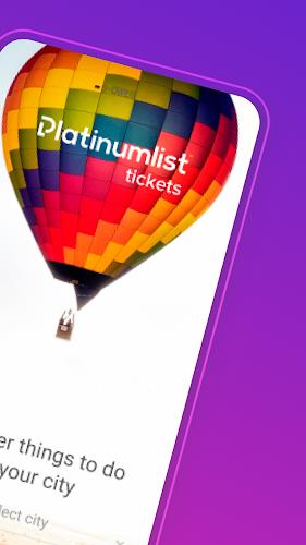 Platinumlist - Book Tickets Schermafbeelding 1