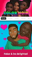 Color Noir Coloring Book App Schermafbeelding 0