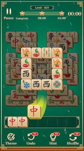 Mahjong Classic: 3 Tiles 스크린샷 1