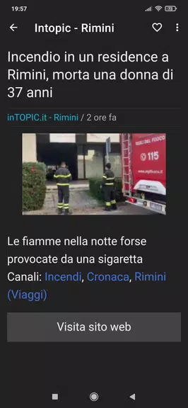 Rimini Notizie スクリーンショット 2