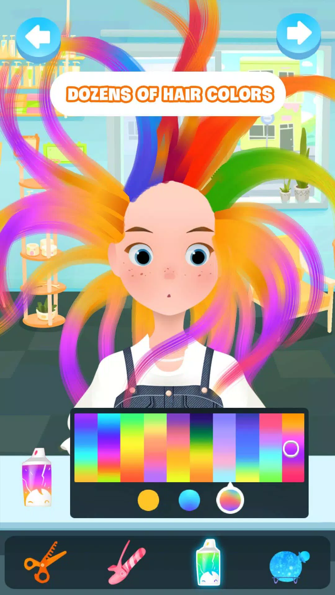 Hair salon games : Hairdresser स्क्रीनशॉट 0