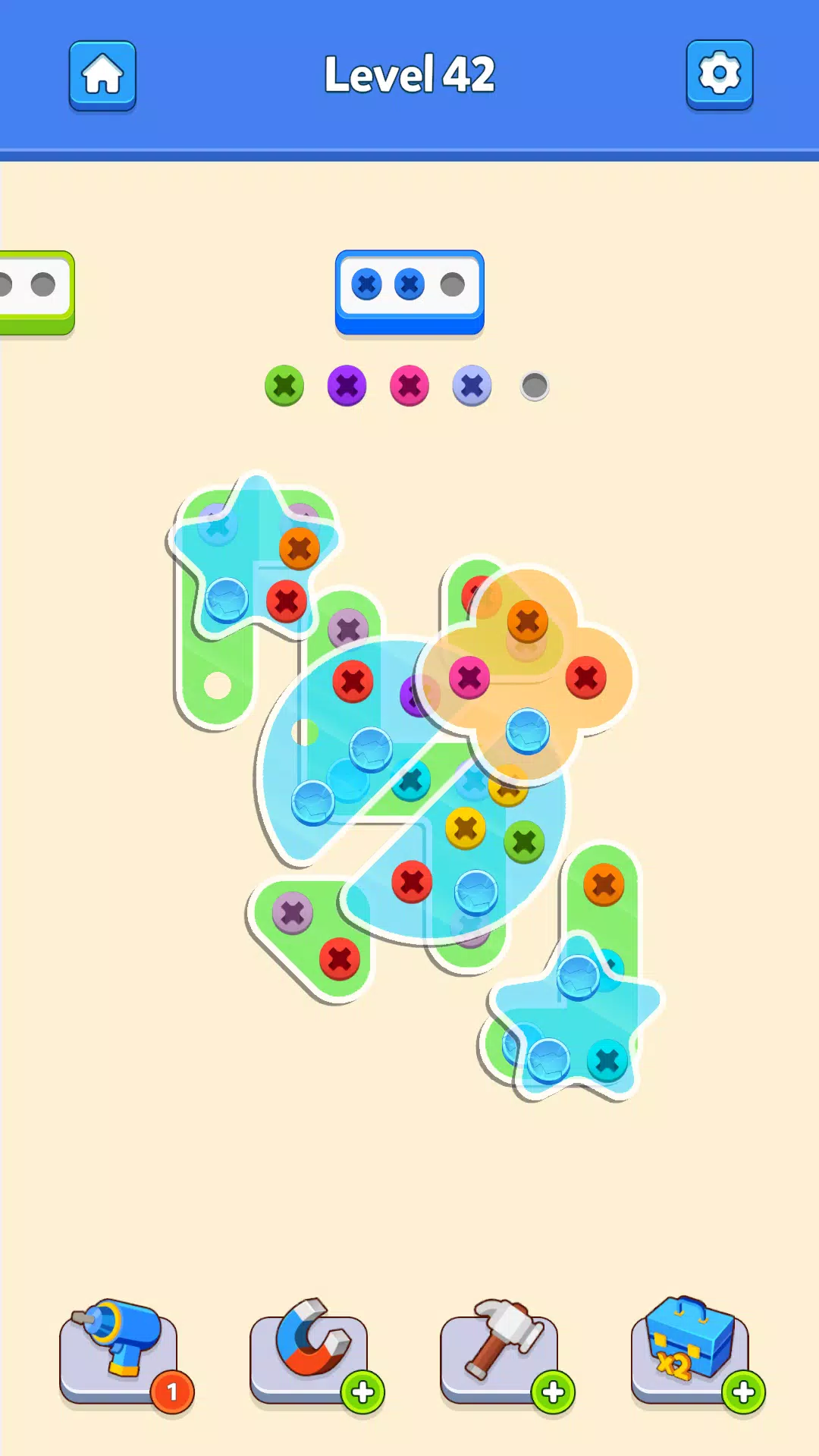 Screw Pin Jam Puzzle Nuts Bolt Screenshot 3