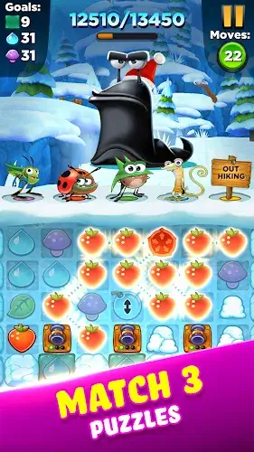 Best Fiends - Match 3 Games ဖန်သားပြင်ဓာတ်ပုံ 1