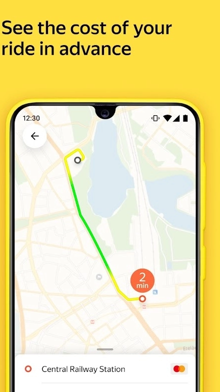 Yandex Go: taxi and delivery 螢幕截圖 2