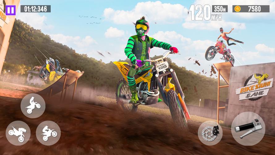 Bike Games 3D: Bike Stunt Game ภาพหน้าจอ 0