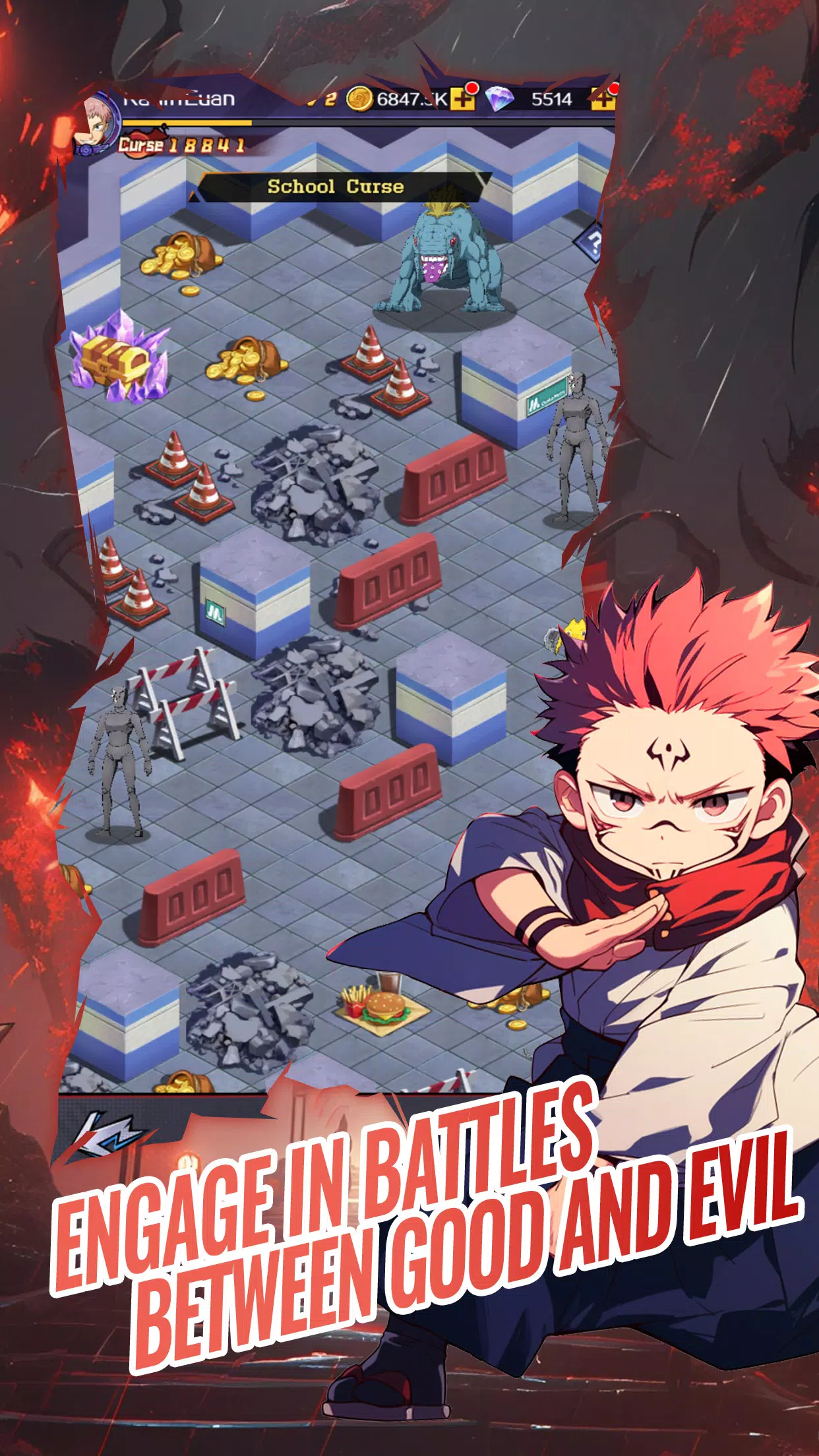 Jujutsu Masters: Cursed Rivals Ảnh chụp màn hình 2