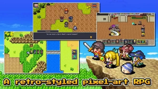 KEMCO、レトロRPG『ドラゴン・スピラ』をモバイル向けにリリース