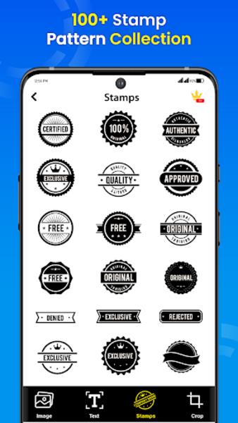 Stamp Maker – Image Watermark Screenshot 1