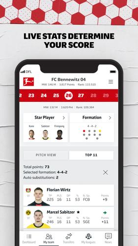 Bundesliga Fantasy Manager Captura de tela 3