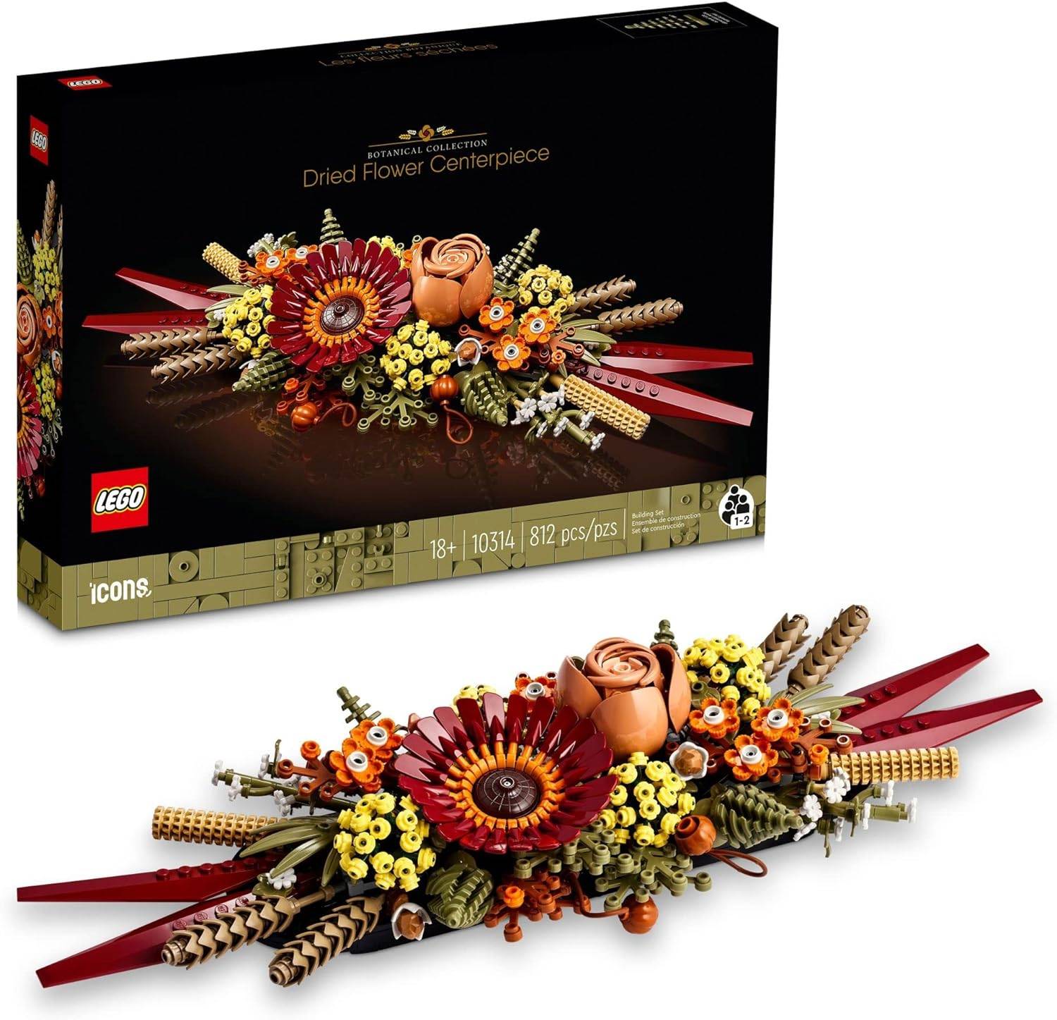 LEGO ICONS DRIED FLOWER CENTERPIECE (10314)