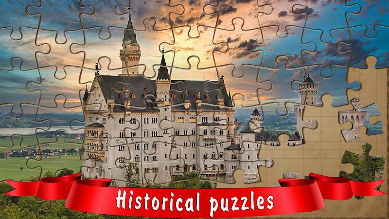 Big puzzles: Castles Schermafbeelding 0