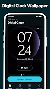 Schermata Digital Clock - Alarm Clock 0