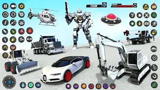 Robot Truck Car Transform Game Screenshot 0