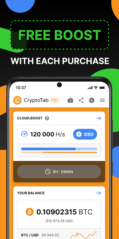 CryptoTab Browser Pro Mod Ảnh chụp màn hình 0