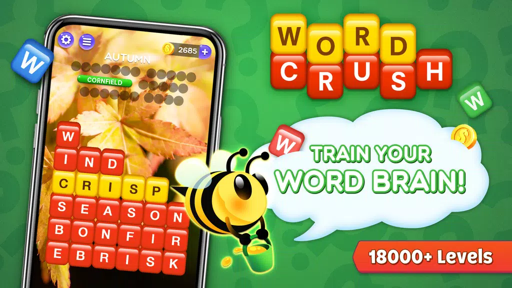 Word Crush - Fun Puzzle Game スクリーンショット 0