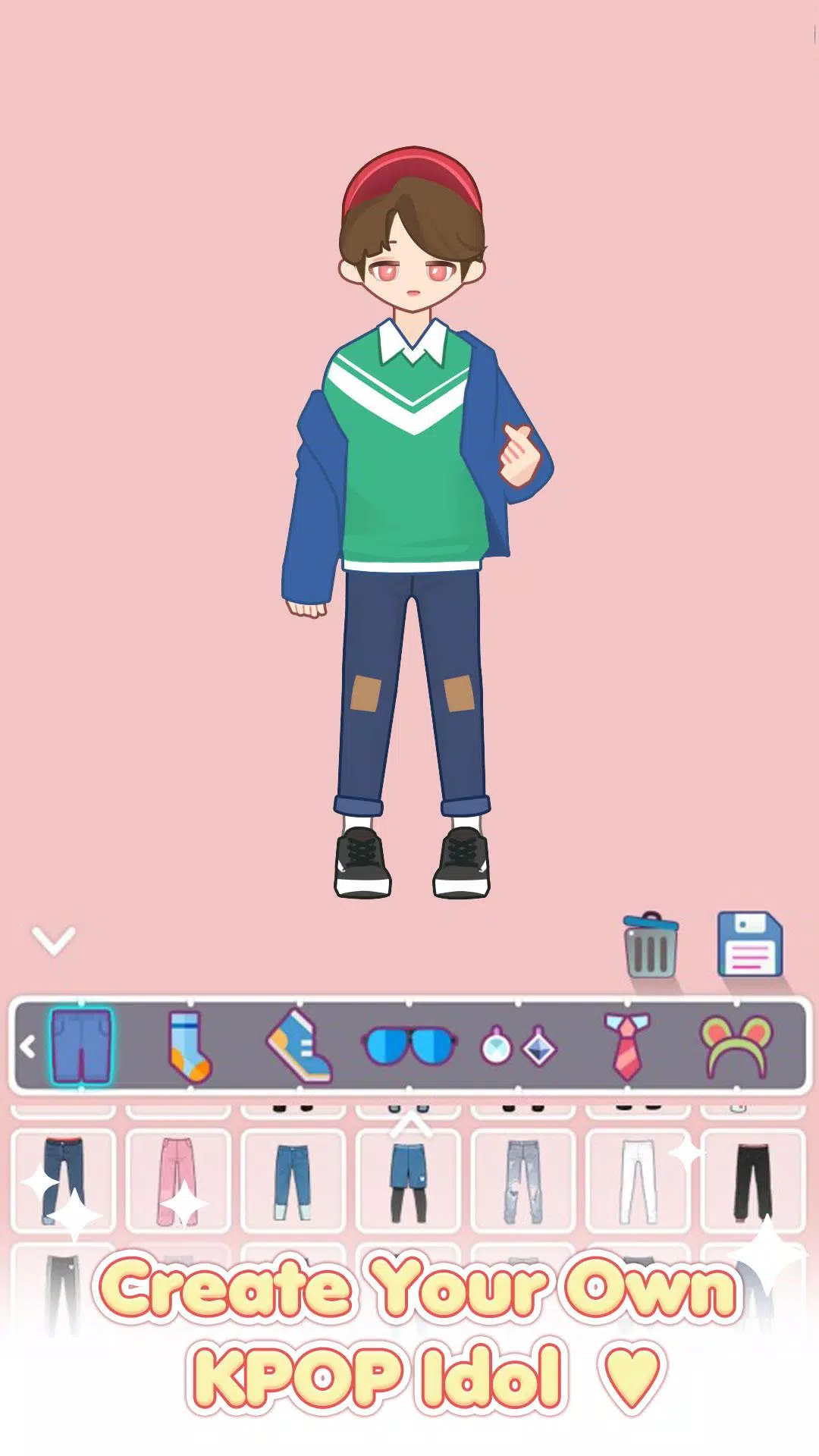 Schermata MY IDOL : Dress Up Game 2