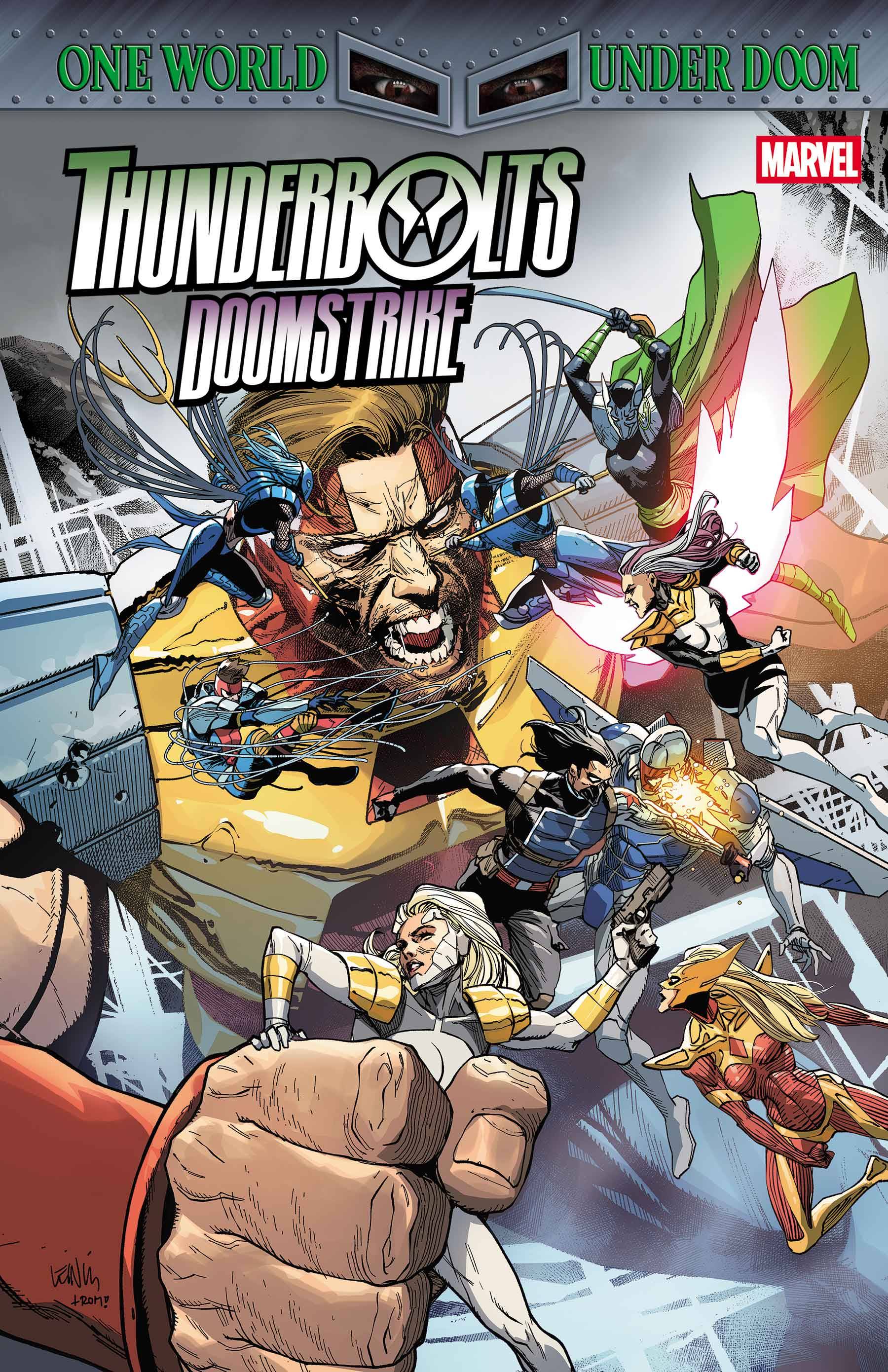 Bucky Barnes Leads Thunderbolts Against Doctor Doom