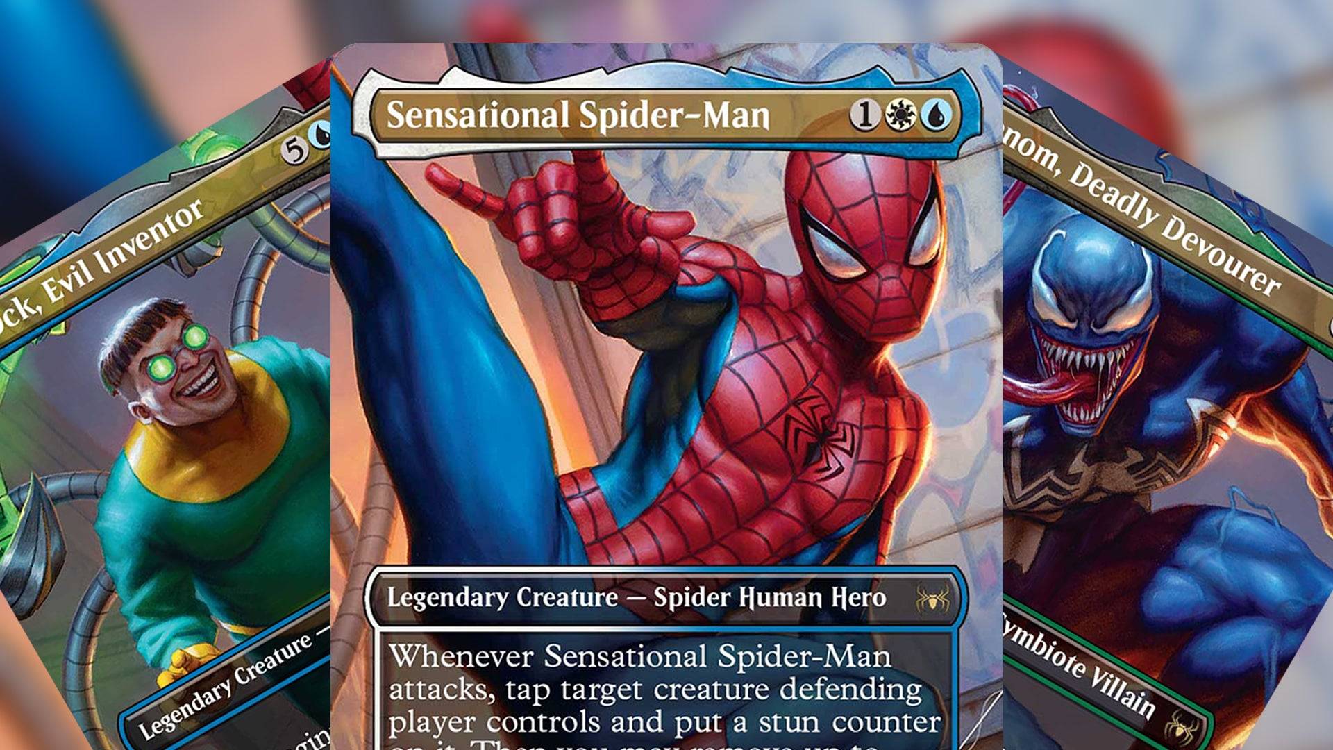 Spider-Man MTG cards