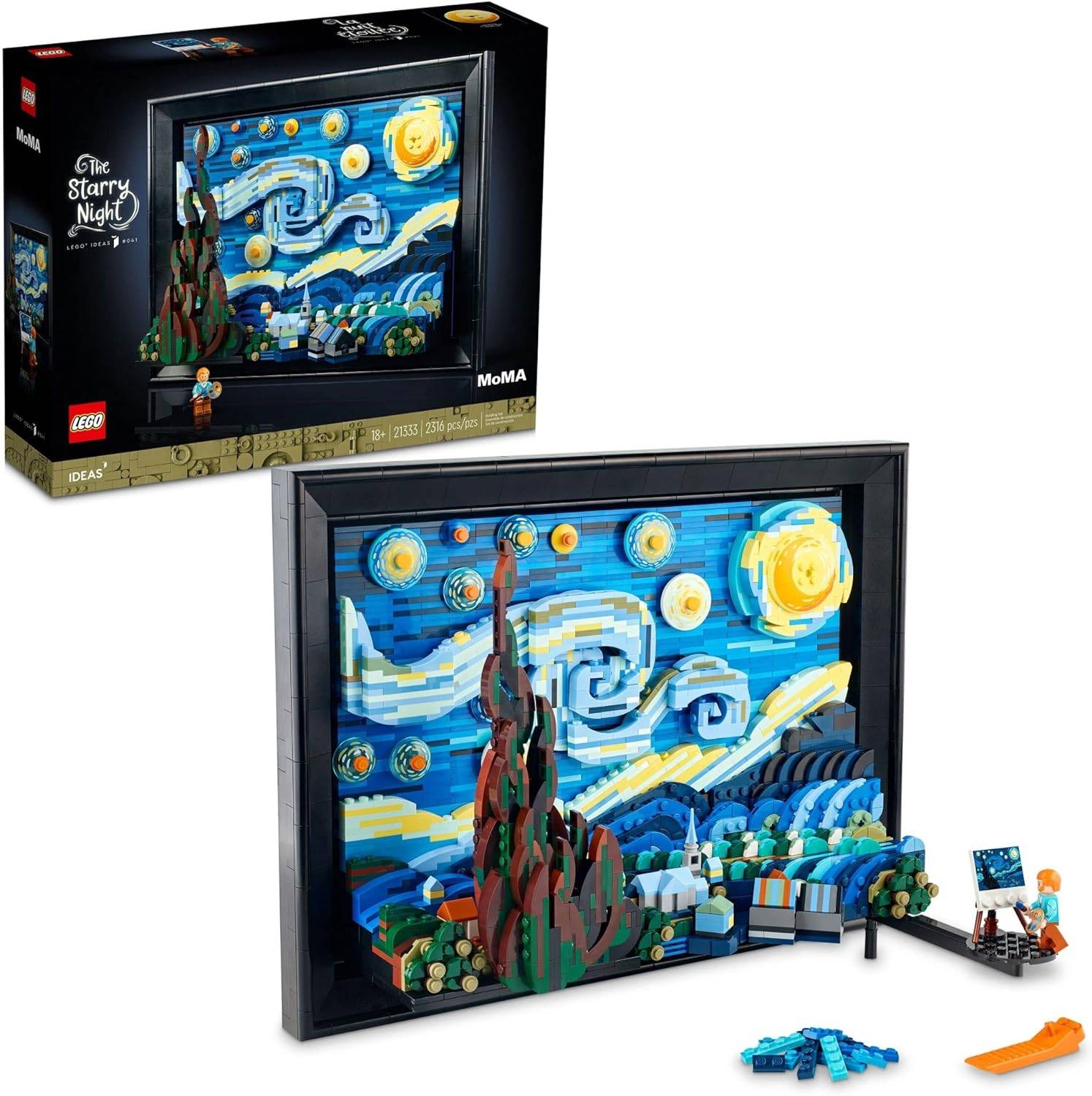 Ý tưởng lego Vincent van gogh đêm đầy sao