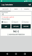 Log Calculator 螢幕截圖 2