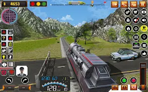 Uphill Train Track Simulator 스크린샷 0