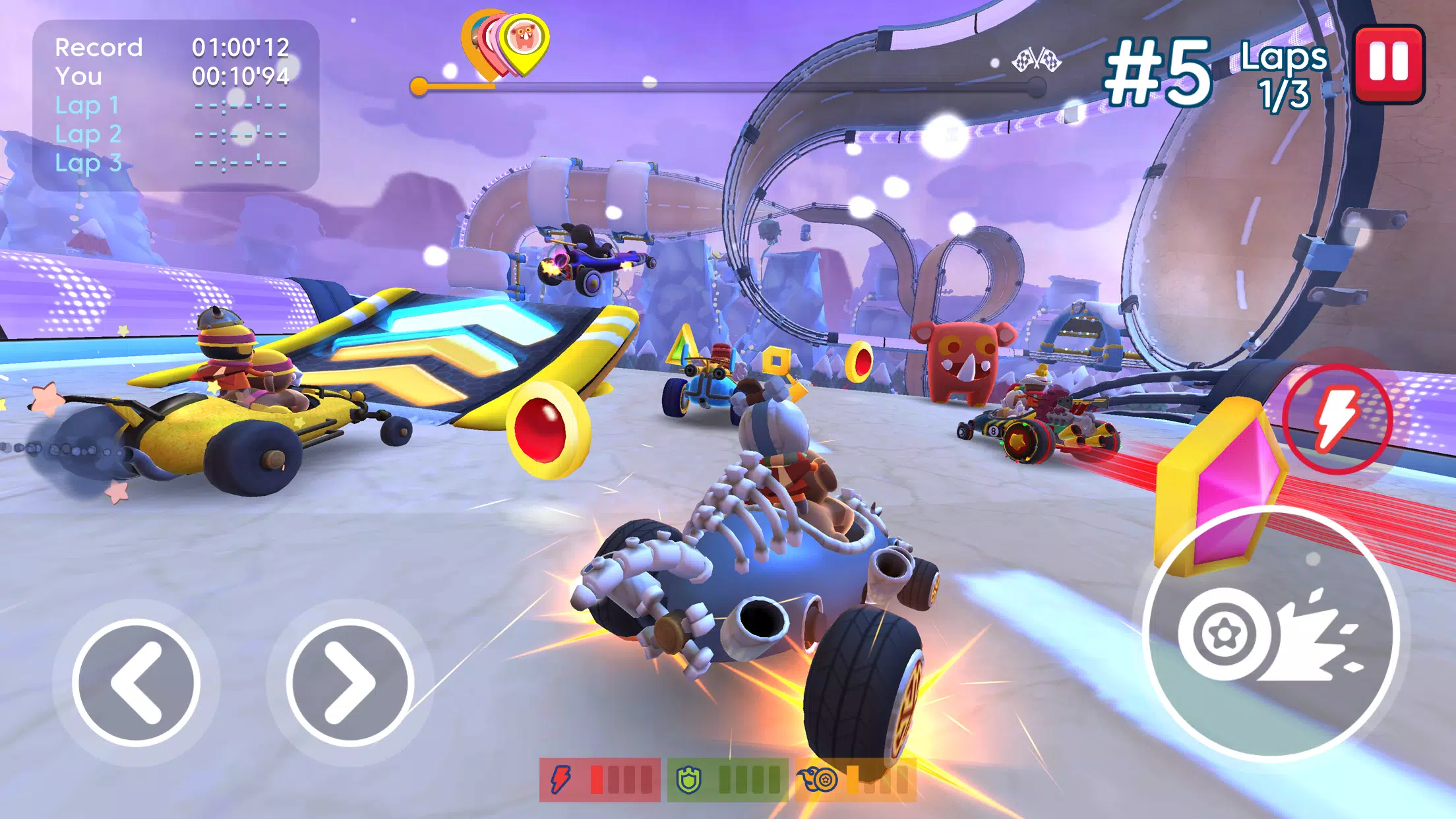 Starlit On Wheels: Super Kart 螢幕截圖 3