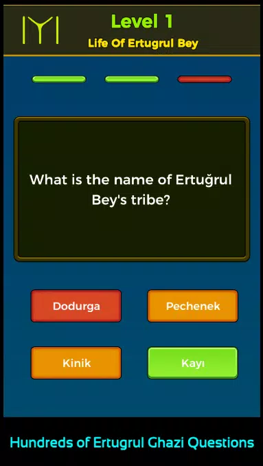 Ertugrul Ghazi Quiz Game 스크린샷 1