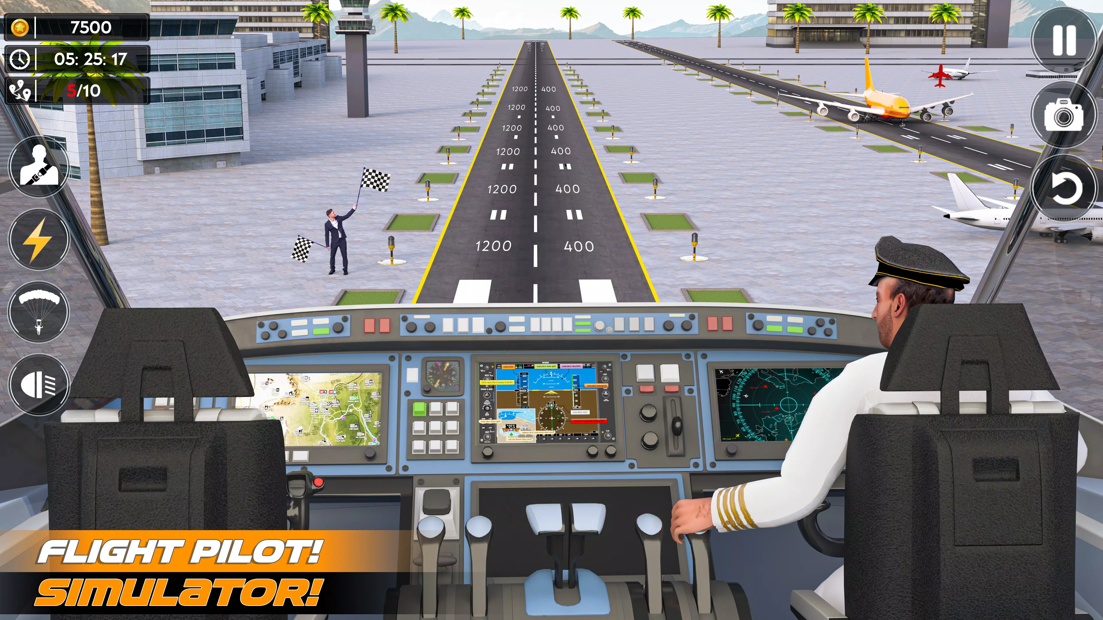 Airplane Flight Simulator 2023 スクリーンショット 1