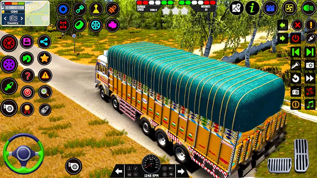 Offroad Cargo Truck Simulator Скриншот 3