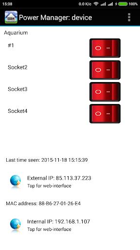Energenie Power Manager Tangkapan skrin 2