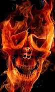 Schermata Fire Skulls Live Wallpaper 2