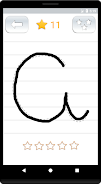 Cursive handwriting Portuguese Ảnh chụp màn hình 1