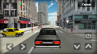 VAZ 2105 Russian Car Simulator Ảnh chụp màn hình 0