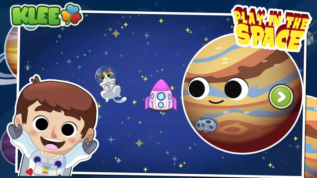 Play city SPACE Game for kids 스크린샷 1