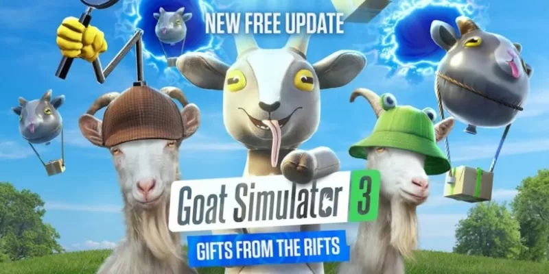„Symulator kozłów 3: Multiverse of Nonsense Aktualizacja wkrótce, bezpłatna aktualizacja dostępna teraz”