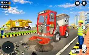 Real Garbage Truck Simulator Screenshot 0