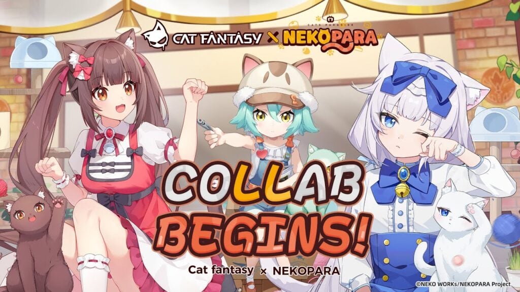 猫幻想 x Nekopara 合作中贝克小队的“生活是甜蜜的”！