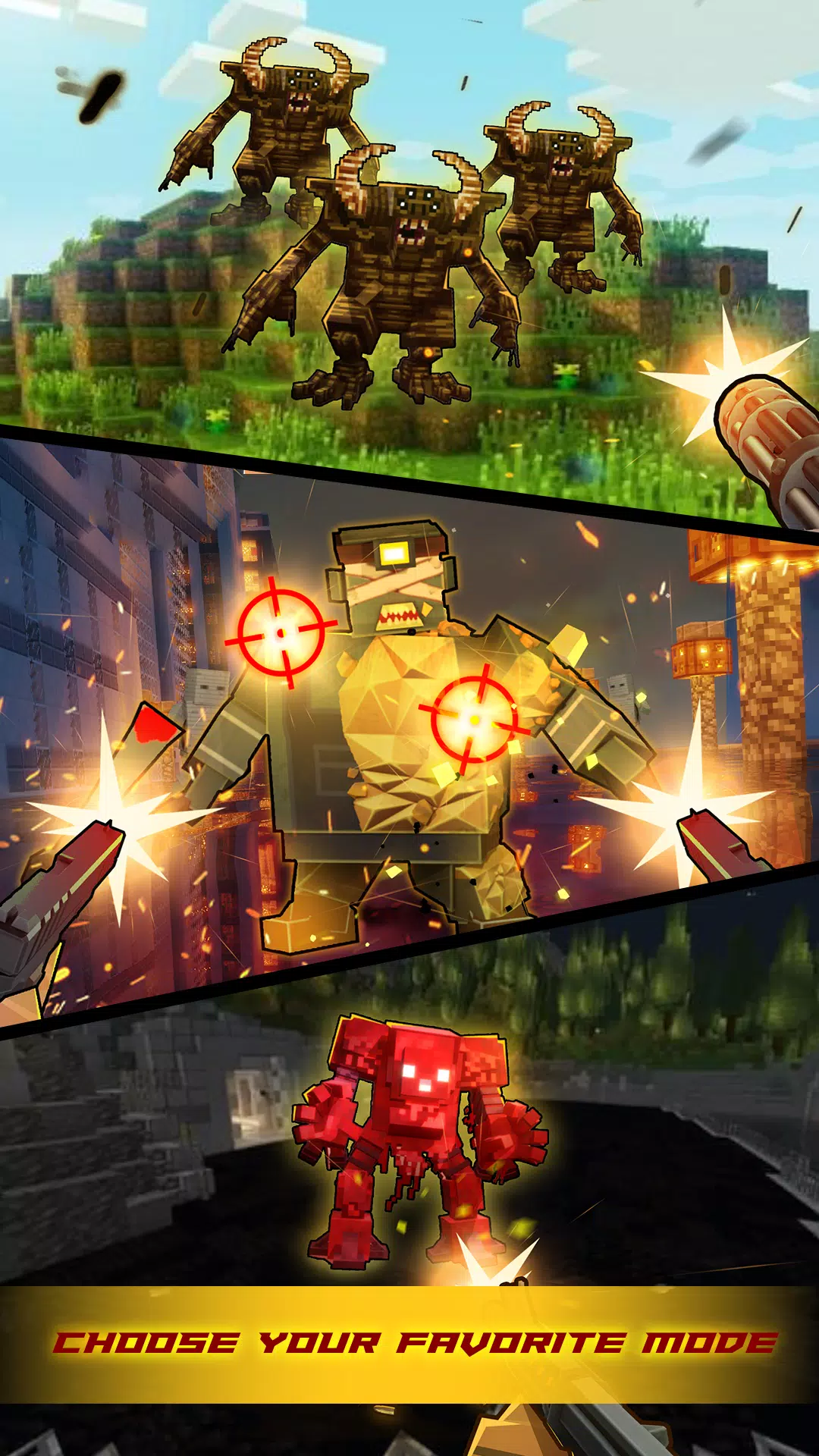 Zombie Craft War: Pixel Gun 3D Скриншот 2