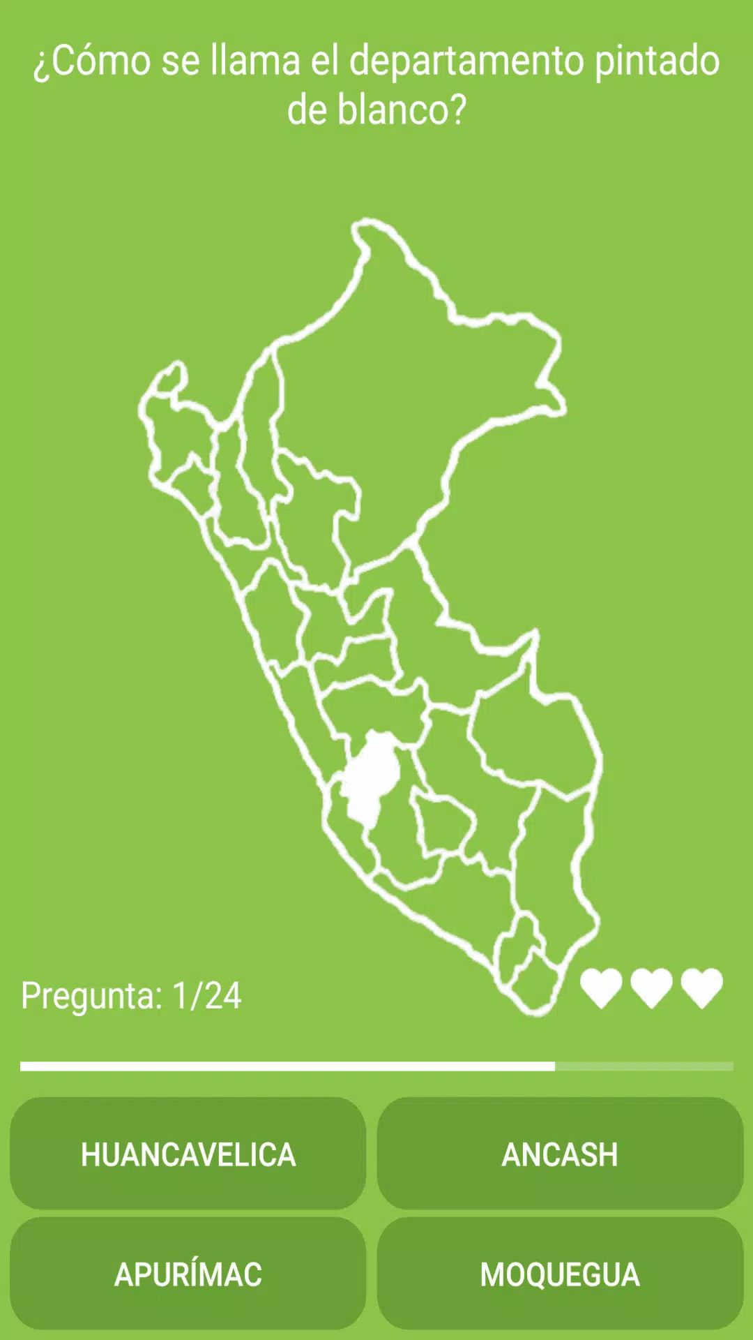 Test: ¿Cuánto sabes de Perú? Captura de pantalla 3