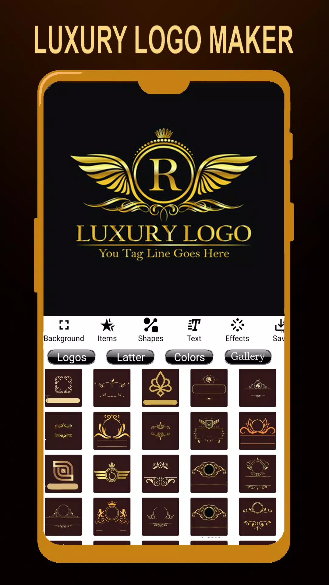 Luxury Logo maker, Logo Design Скриншот 3