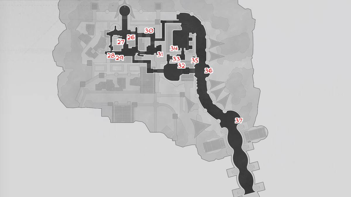 Eternal Holy City Okhema F1 treasure chest location 2.