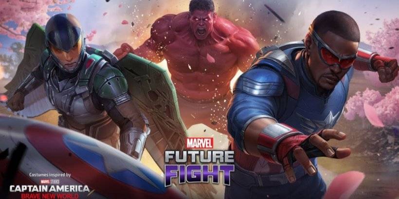 Marvel Future Bight的2月更新灵感来自美国队长：勇敢的新世界