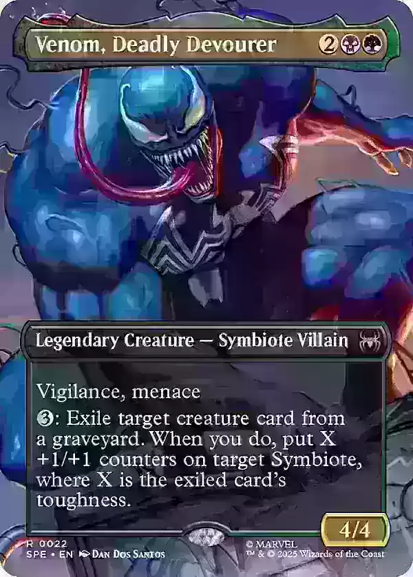Venom Deadly Devourer MTG card