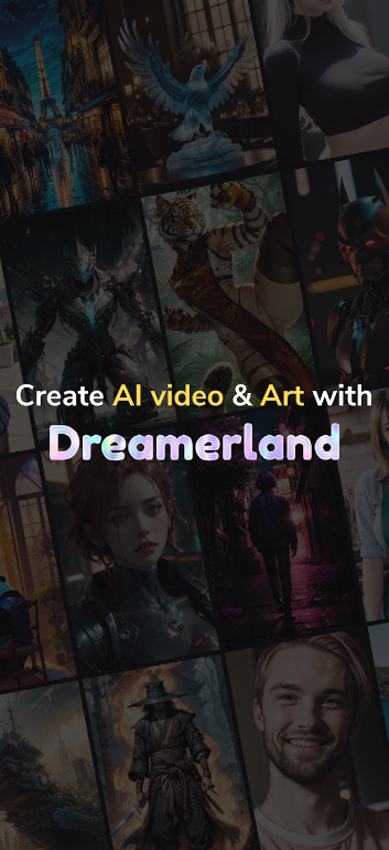 Dreamerland AI Art Generator Screenshot 2