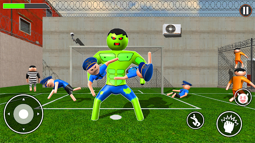 Incredible Monster: Superhero Prison Escape Games Screenshot 0