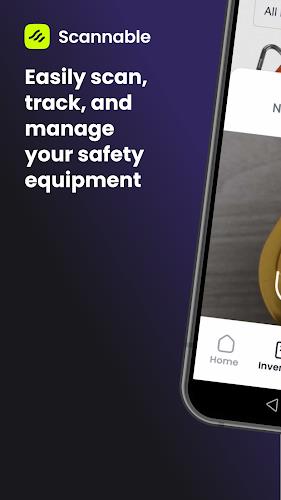 Scannable Safety Equipment App Screenshot 0