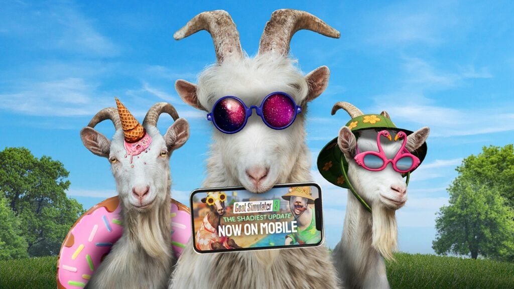 Maging G.O.A.T Sa Mga Bagong Gear Sa Pinaka Shadiest Update Ng Goat Simulator 3!