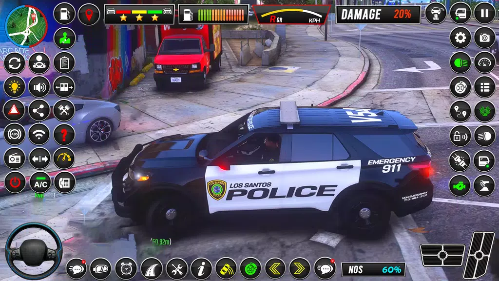 US Police Chase: Cop Car Games ภาพหน้าจอ 2